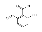 2-formyl-6-hydroxybenzoic acid结构式