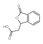 苯酞-3-乙酸结构式