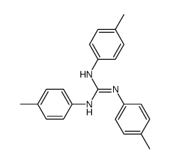 N1,N2,N3-Tri-p-tolylguanidine结构式