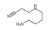3-(4-aminobutylamino)propanenitrile结构式