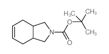 N-BOC-3A,4,7,7A-四氢异吲哚结构式
