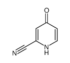 2-氰基-4-羟基吡啶结构式