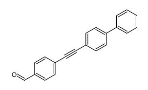 4-[2-(4-phenylphenyl)ethynyl]benzaldehyde结构式