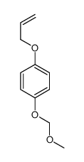 1-(methoxymethoxy)-4-prop-2-enoxybenzene结构式