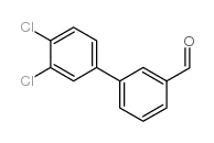 3',4'-二氯联苯-3-甲醛结构式