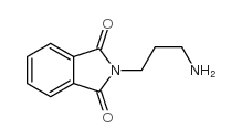 N-(3-氨基丙基)苯二甲酰亚胺结构式
