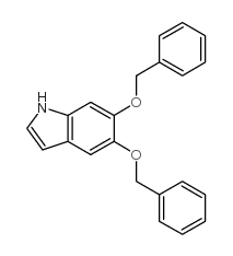 5,6-二苄氧基吲哚结构式