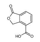 1-oxo-3H-2-benzofuran-4-carboxylic acid结构式