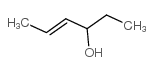 2-己烯-4-醇, CIS + TRANS结构式