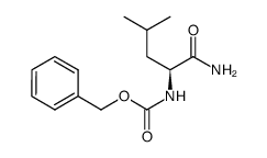 CBZ-亮氨酸酰胺结构式