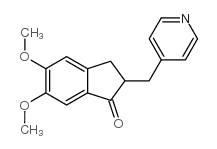 5,6-二甲氧基-2-(4-吡啶甲基)-1-茚酮/多萘哌齐杂质B结构式