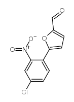 5-(4-氯-2-硝基-苯基)-呋喃-2-甲醛结构式