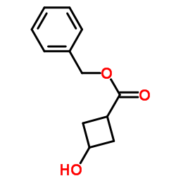 3-羟基环丁烷甲酸苄酯结构式