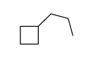 propylcyclobutane结构式