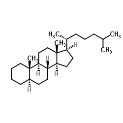 5α-胆甾烷结构式