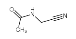 N-(氰甲基)乙酰胺结构式