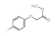 4-氯苯氧基乙酸甲酯结构式