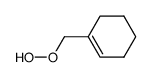 1-cyclohexenylmethyl hydroperoxide结构式