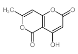9-hydroxy-3-methyl-4,10-dioxabicyclo[4.4.0]deca-2,8,11-triene-5,7-dione结构式