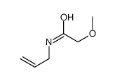 2-methoxy-N-prop-2-enylacetamide结构式