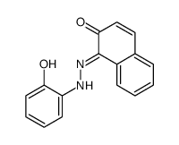 1-[(2-hydroxyphenyl)hydrazinylidene]naphthalen-2-one结构式