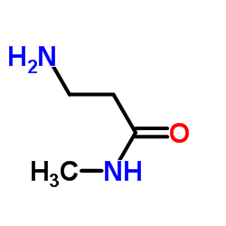 3-氨基-n-甲基丙酰胺结构式