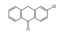 3-chloro-9-anthrone结构式