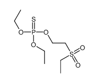 diethoxy-(2-ethylsulfonylethoxy)-sulfanylidene-&lambda;5-phosphane结构式