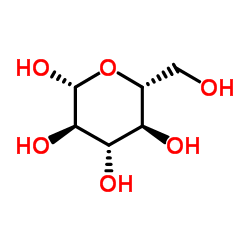 β-D-葡萄糖结构式