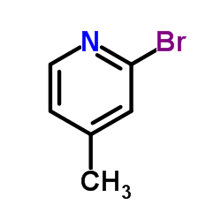 2-溴-4-甲基吡啶结构式