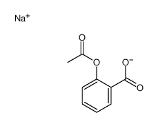 sodium O-acetylsalicylate结构式