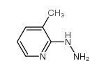 (3-甲基-2-吡啶)-肼结构式