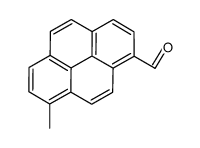 8-methylpyrene-1-carbaldehyde结构式
