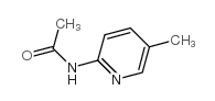 2-乙酰氨基-5-甲基吡啶结构式