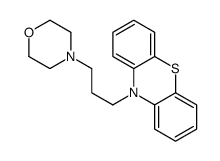 4-(3-phenothiazin-10-ylpropyl)morpholine结构式