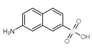 7-aminonaphthalene-2-sulphonic acid结构式