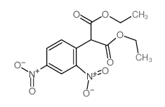 diethyl 2-(2,4-dinitrophenyl)propanedioate结构式