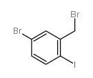 4-溴-2-溴甲基-1-碘苯结构式