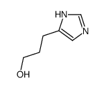 3-(1H-imidazol-5-yl)propan-1-ol结构式