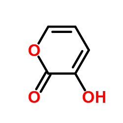 3-羟基-2-吡喃酮结构式