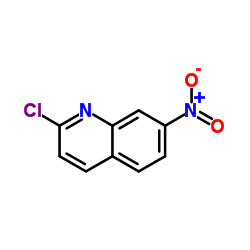 2-Chloro-7-nitroquinoline结构式