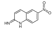 6-硝基喹啉-2-胺结构式