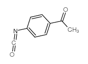4-乙酰苯基异氰酸酯结构式