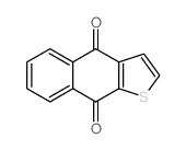 Naphtho(2,3-b)thiophene-4,9-dione结构式