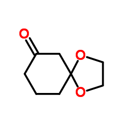 1,4-Dioxa-spiro[4.5]decan-7-one结构式