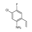 5-chloro-2-ethenyl-4-fluoroaniline结构式