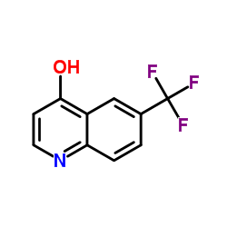 6-(三氟甲基)喹啉-4-醇结构式