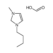 1-butyl-3-methyl-1,2-dihydroimidazol-1-ium,formate结构式