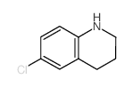 6-氯-1,2,3,4-四氢喹啉结构式
