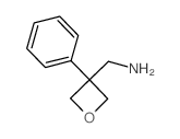 3-苯基-3-胺甲基-1-氧杂环丁烷结构式